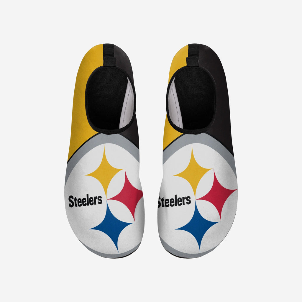 Pittsburgh Steelers Mens Colorblock Water Shoe FOCO