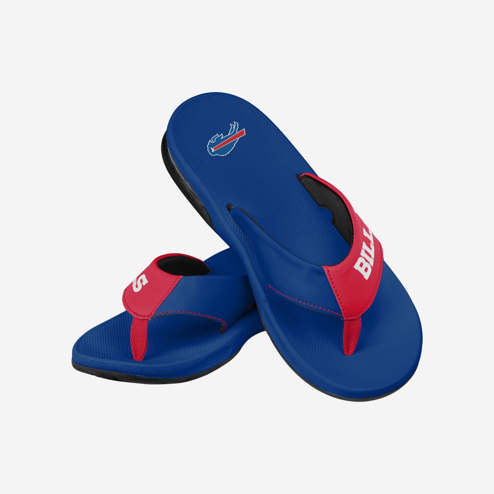 Lids Buffalo Bills FOCO Color Pop Flip Flop Sandals