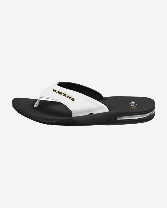 Baltimore Ravens Team Color Contour Flip Flop FOCO - FOCO.com