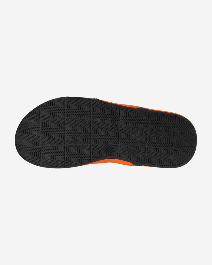 Denver Broncos Team Color Contour Flip Flop FOCO - FOCO.com