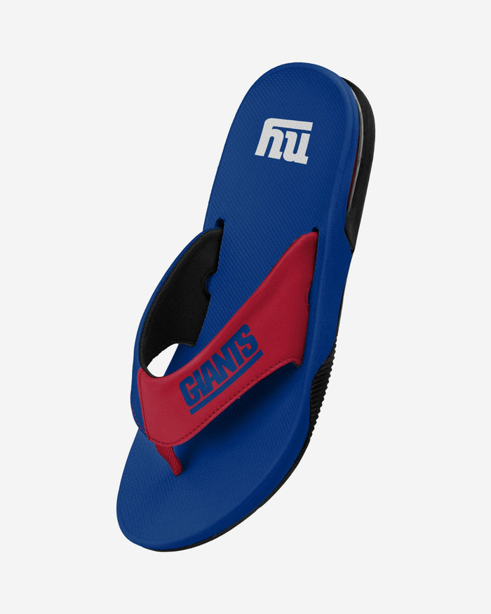 New York Giants Team Color Contour Flip Flop FOCO - FOCO.com