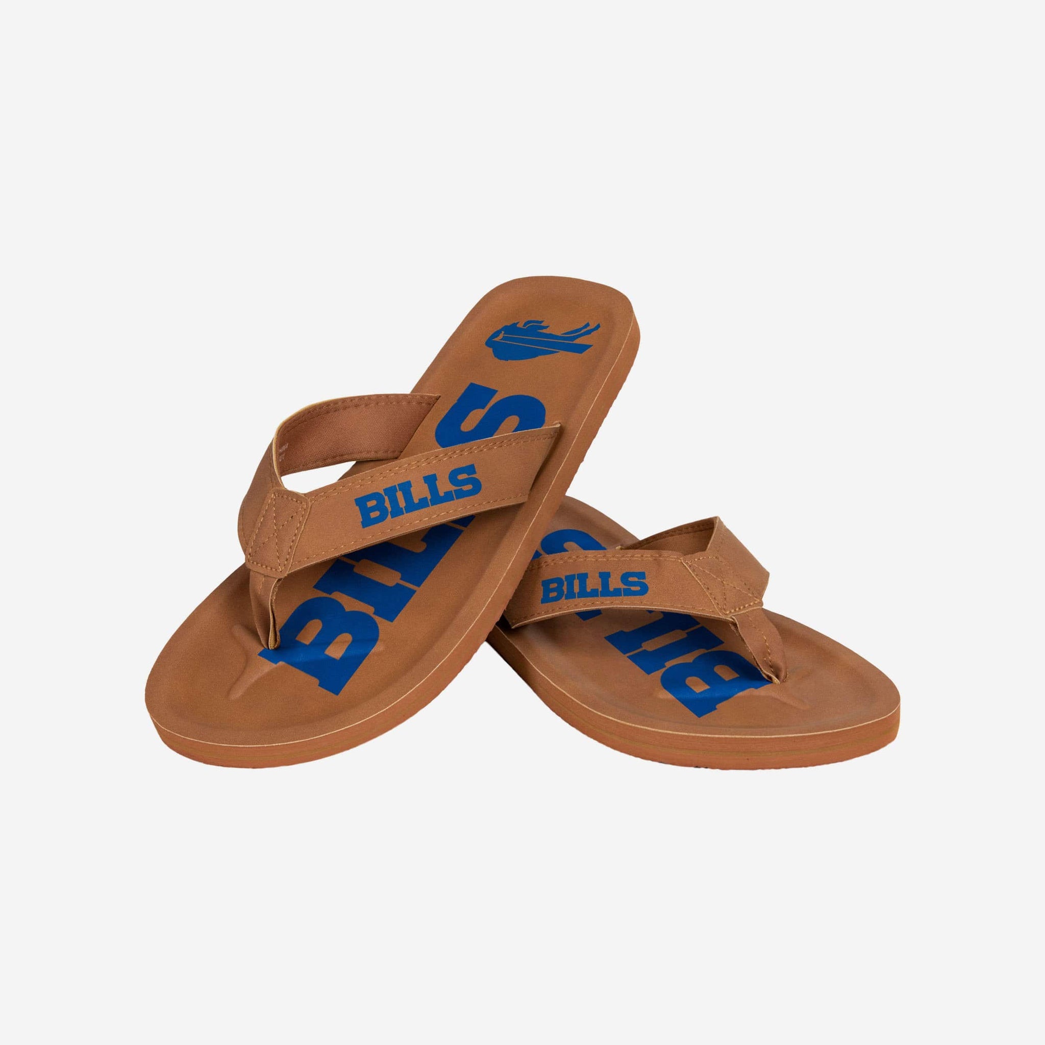 Las Vegas Raiders FOCO Color Pop Flip-Flop Sandals