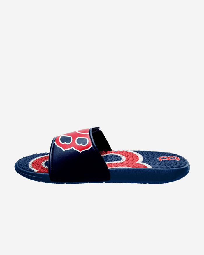 Boston Red Sox Colorblock Big Logo Gel Slide FOCO - FOCO.com