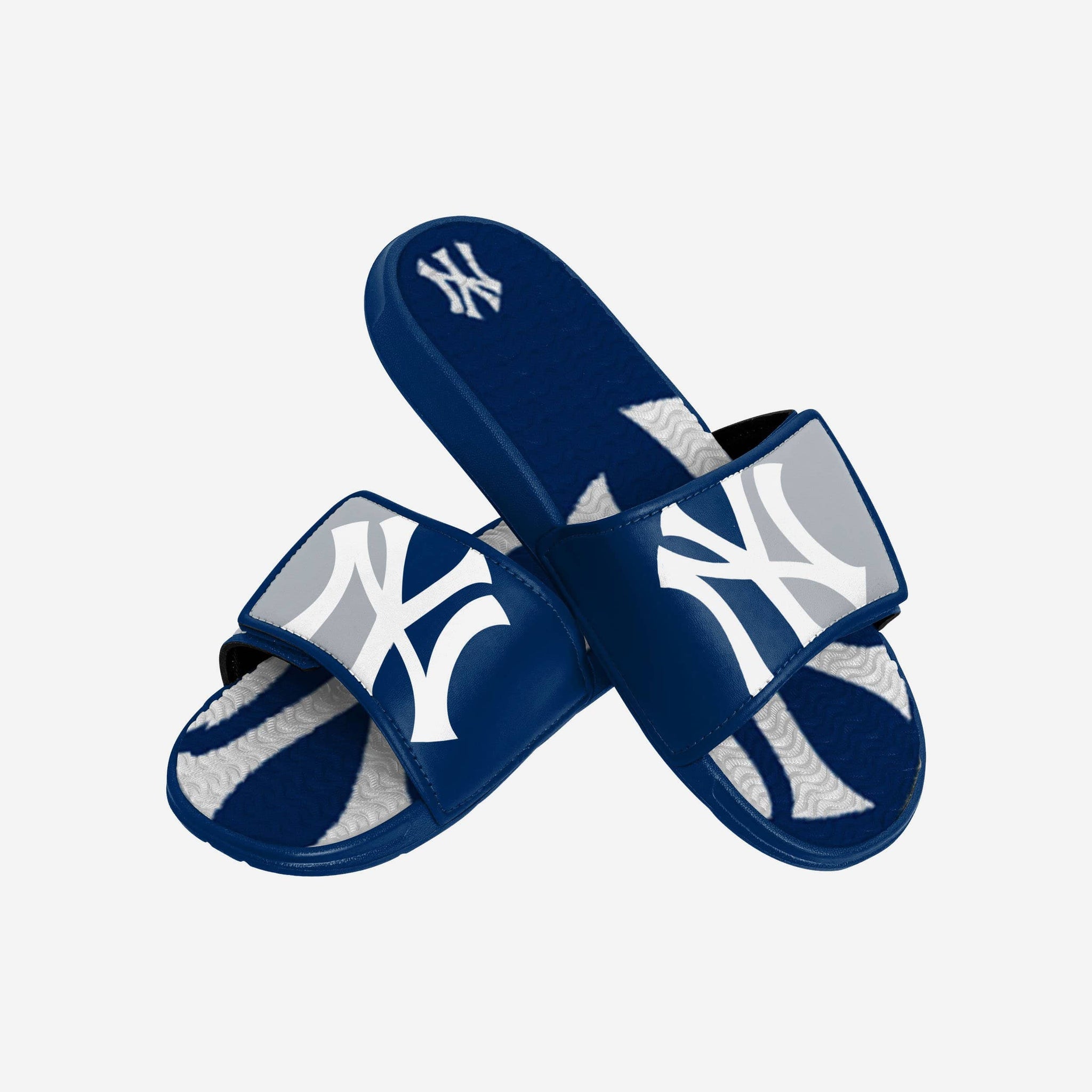 New York Yankees MLB Mens Gradient Wordmark Gel Slide