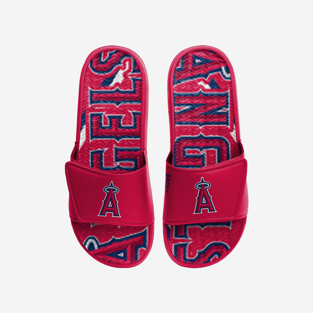 Los Angeles Angels Bold Wordmark Gel Slide FOCO S - FOCO.com