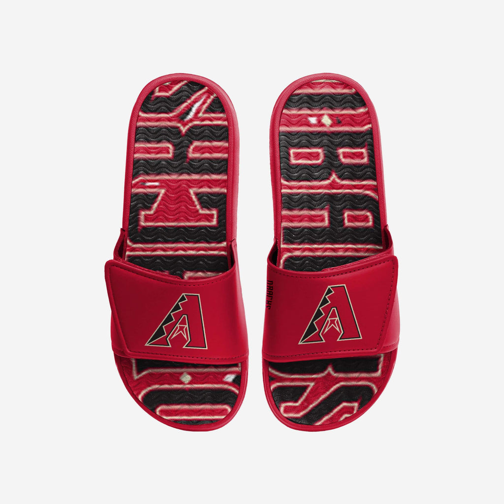 Arizona Diamondbacks Bold Wordmark Gel Slide FOCO S - FOCO.com