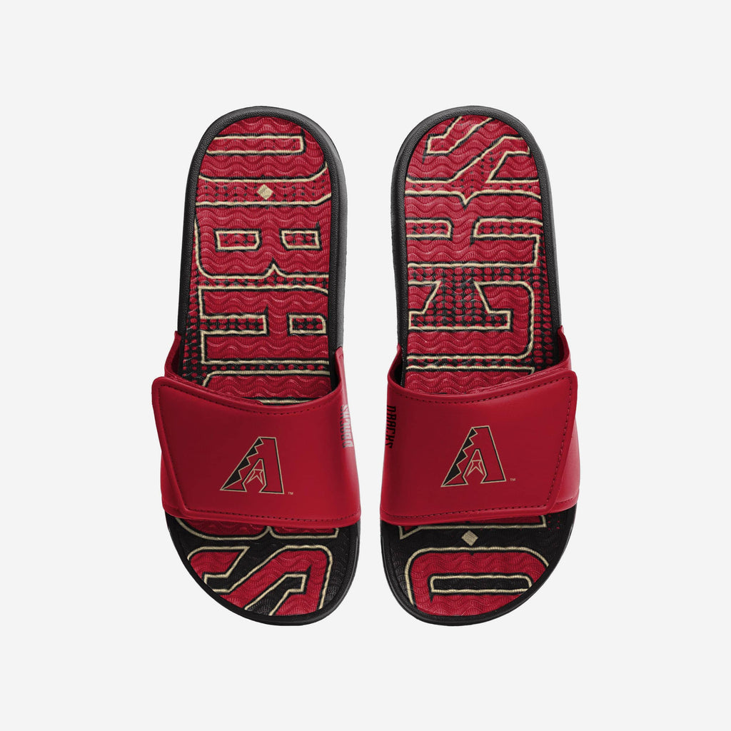 Arizona Diamondbacks Gradient Wordmark Gel Slide FOCO S - FOCO.com