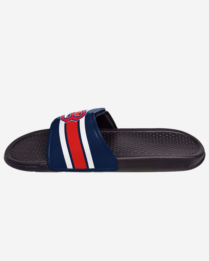 Boston Red Sox Stripe Legacy Sport Slide FOCO - FOCO.com