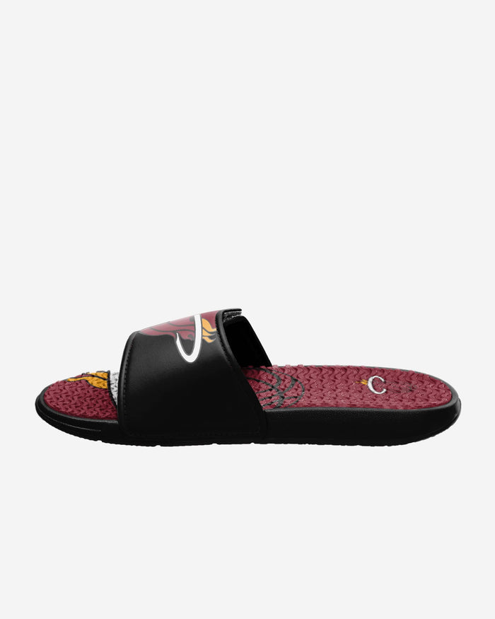 Miami Heat Colorblock Big Logo Gel Slide FOCO - FOCO.com