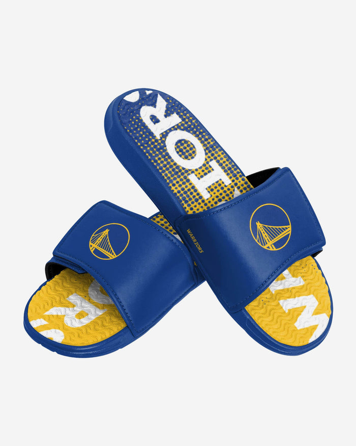 ISlide Black Golden State Warriors 2022/23 City Edition Gel Slide Sandals,  Men's, Size: 9 - Yahoo Shopping