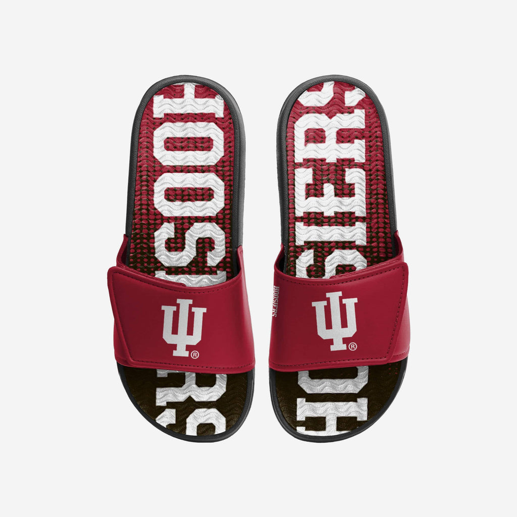 Indiana Hoosiers Gradient Wordmark Gel Slide FOCO S - FOCO.com