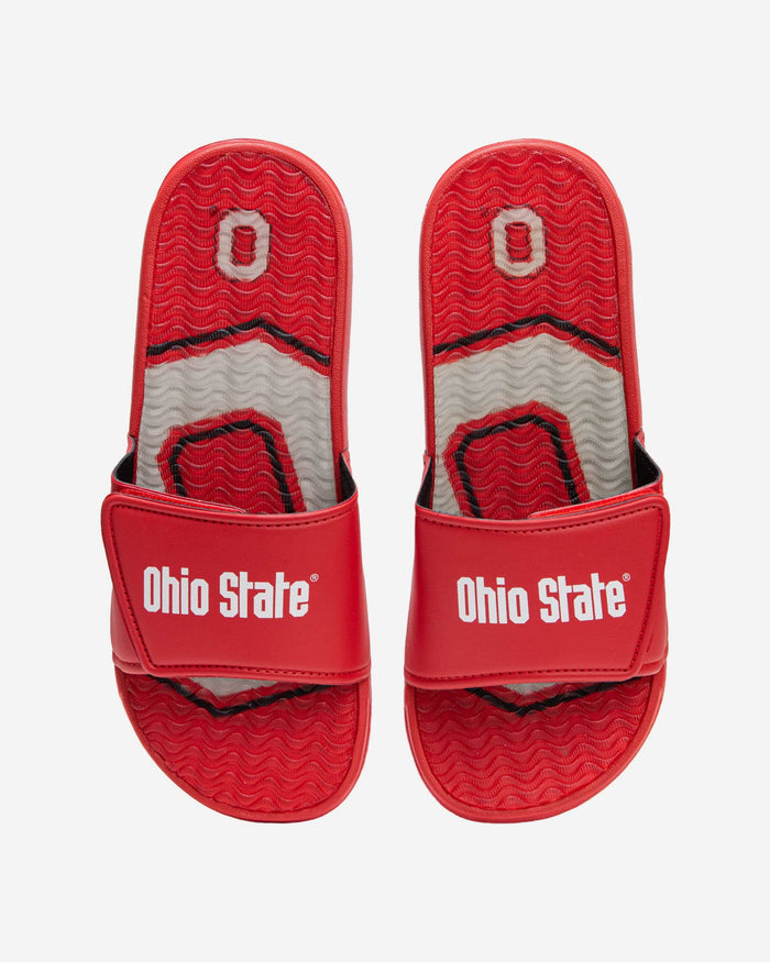 Ohio State Buckeyes Wordmark Gel Slide FOCO S - FOCO.com