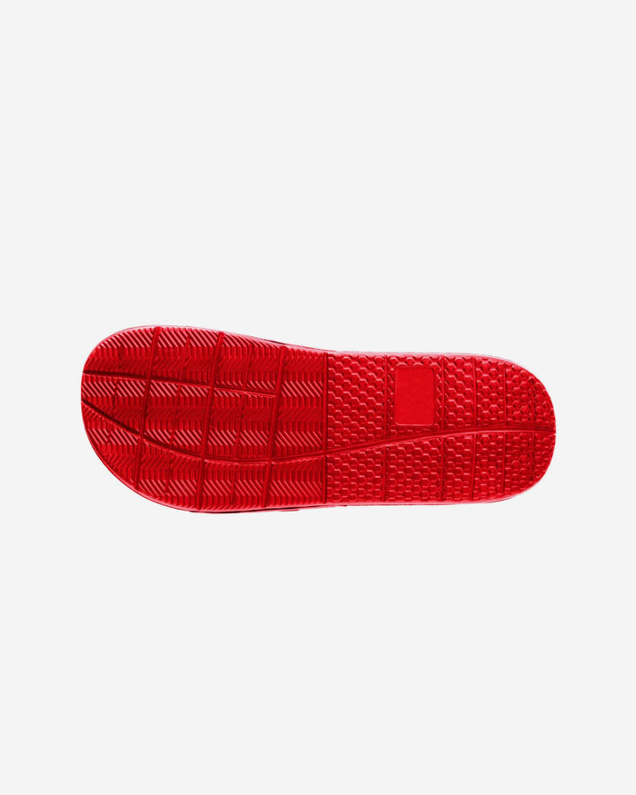 San Francisco 49ers Youth Colorblock Big Logo Gel Slide FOCO - FOCO.com