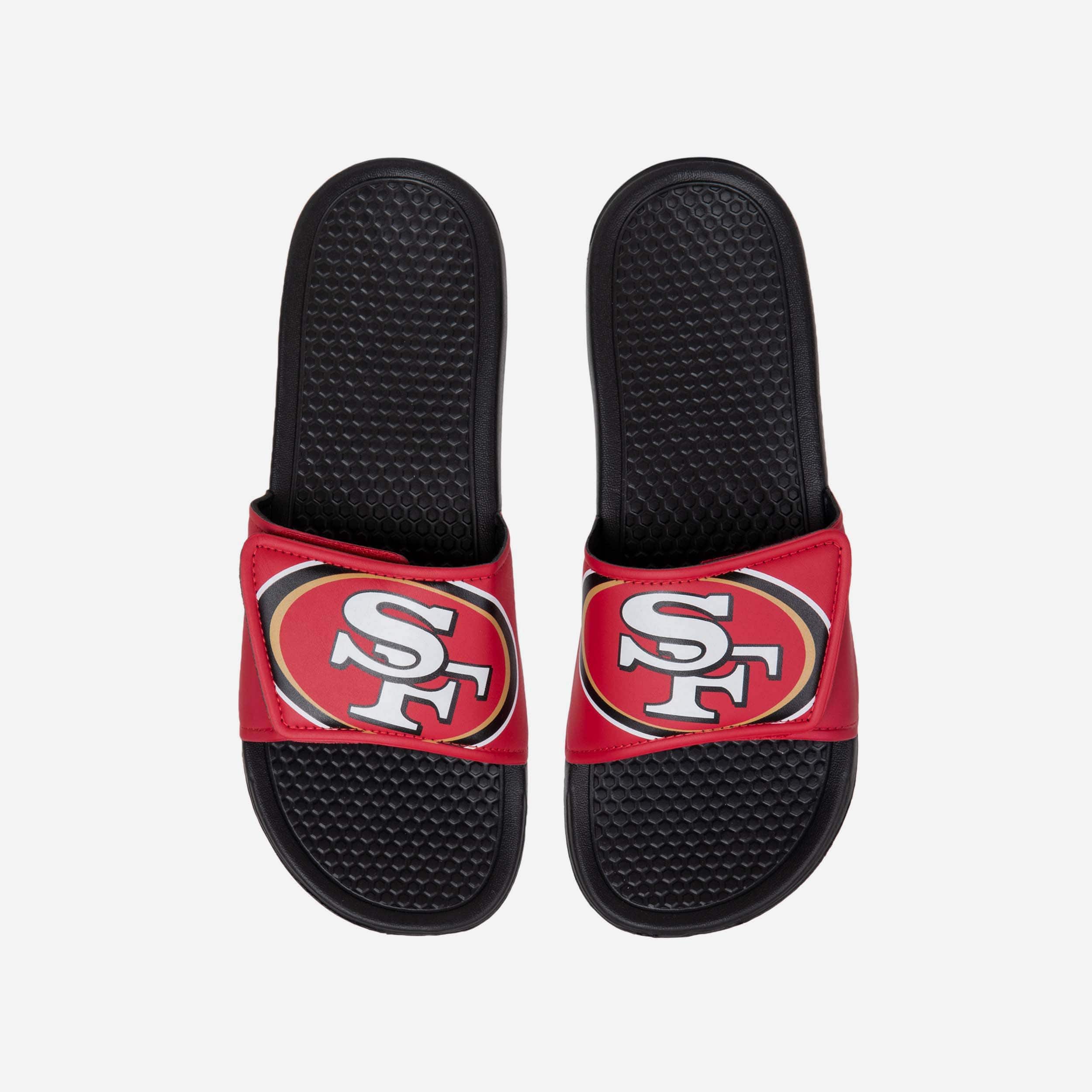 Lids San Francisco 49ers FOCO Women's Big Logo Slip-On Sneakers