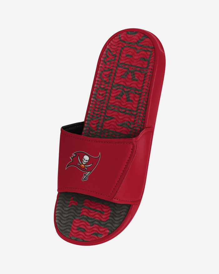 Tampa Bay Buccaneers Gradient Wordmark Gel Slide FOCO - FOCO.com