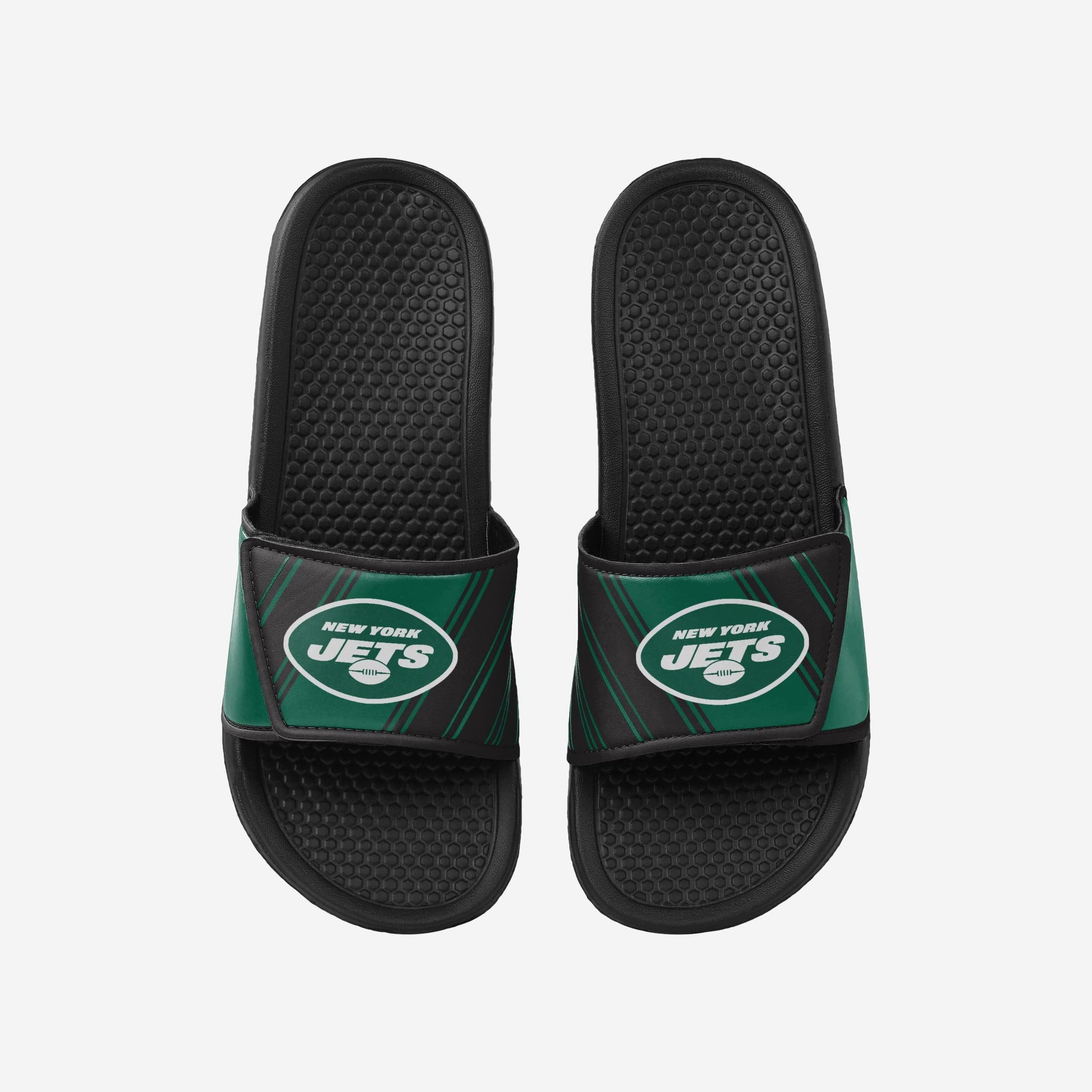 : FOCO New York NFL Mens Jets Legacy Sport Slide - L : Sports &  Outdoors