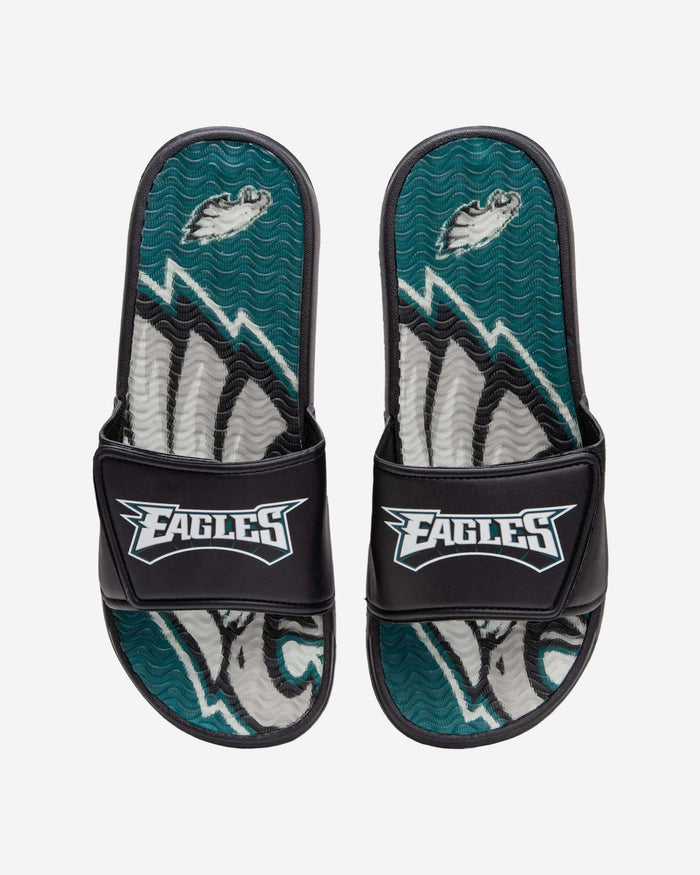 Philadelphia Eagles Wordmark Gel Slide FOCO S - FOCO.com