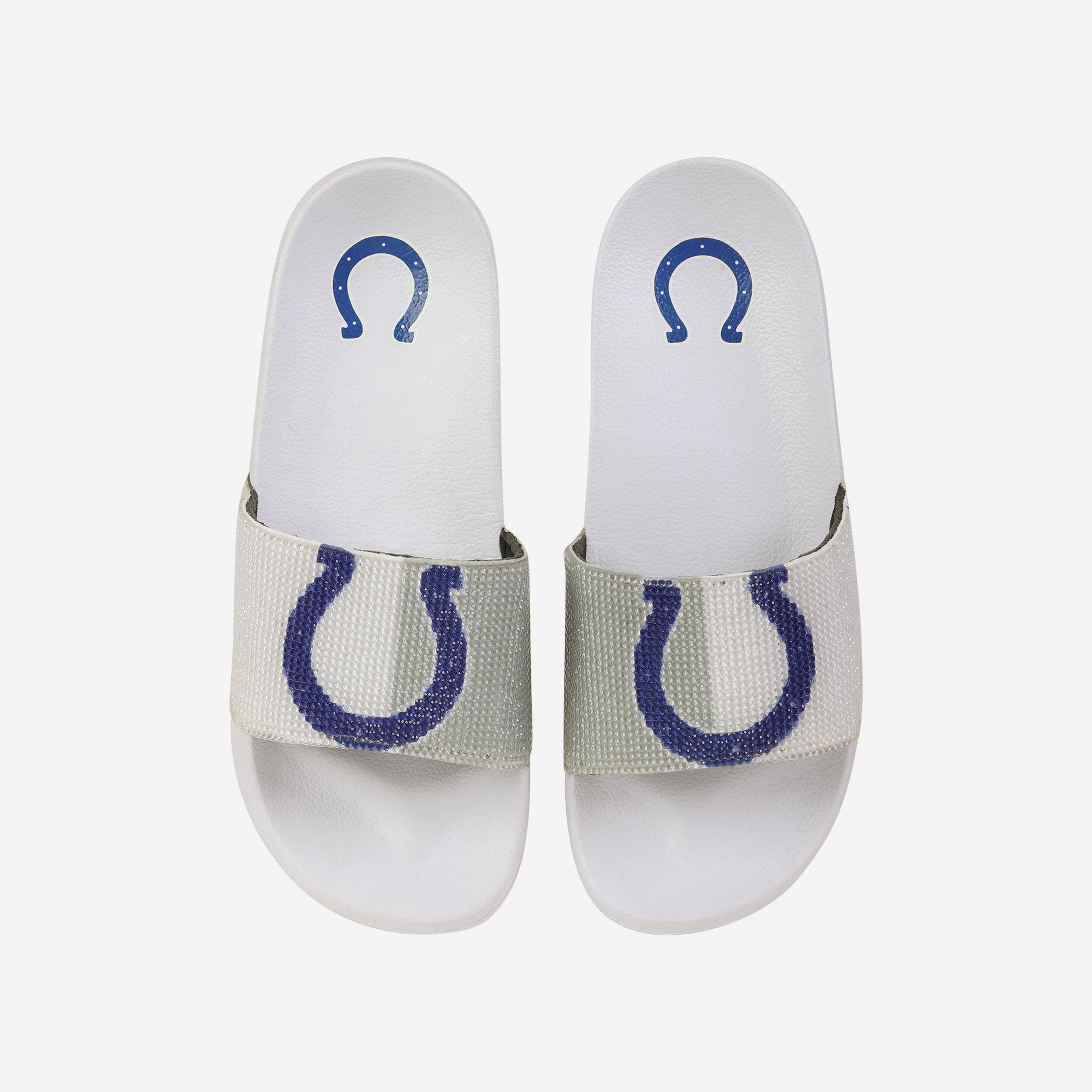 Women's FOCO Indianapolis Colts Big Logo Slip-On Sneakers