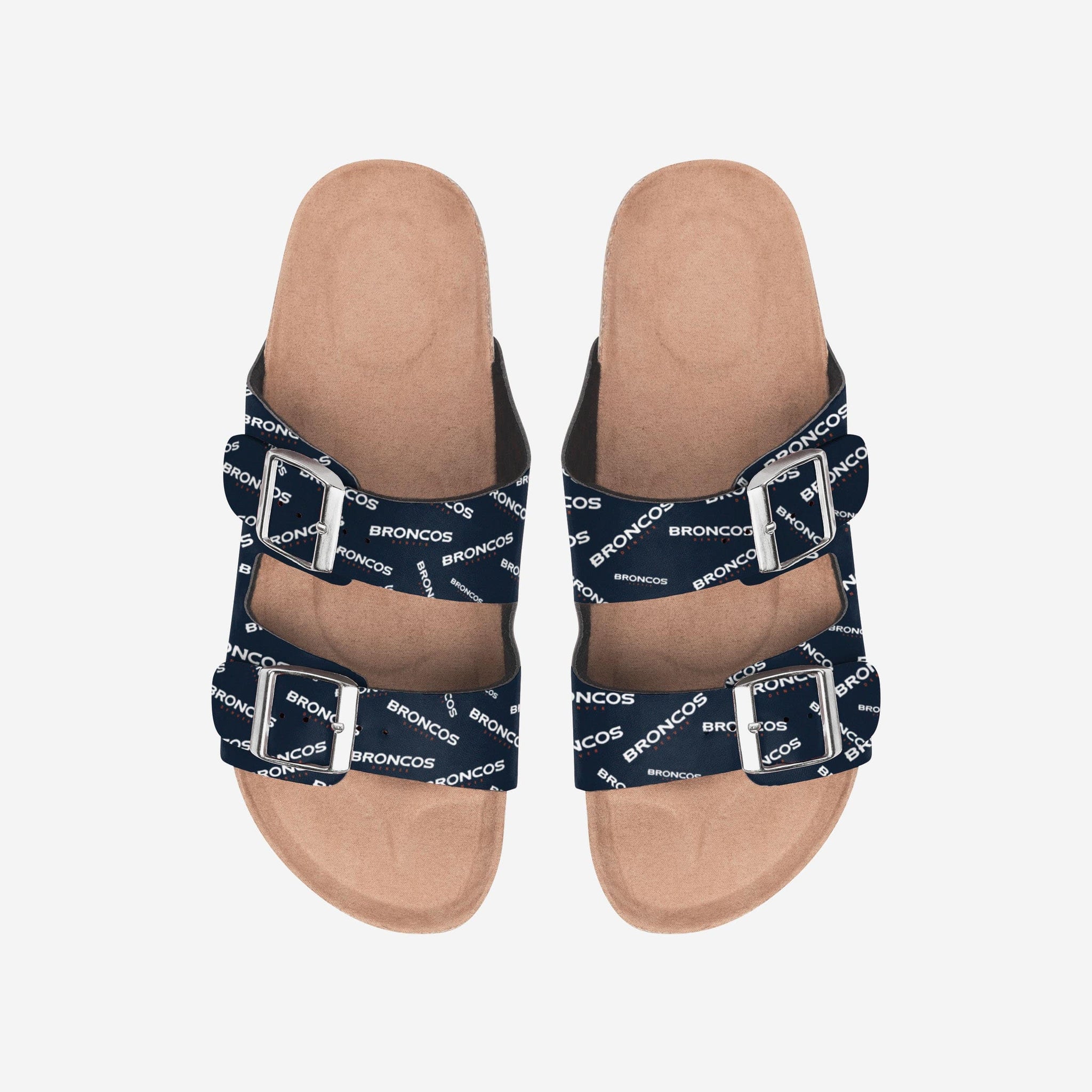 Denver Broncos Sandals - Flip Flops