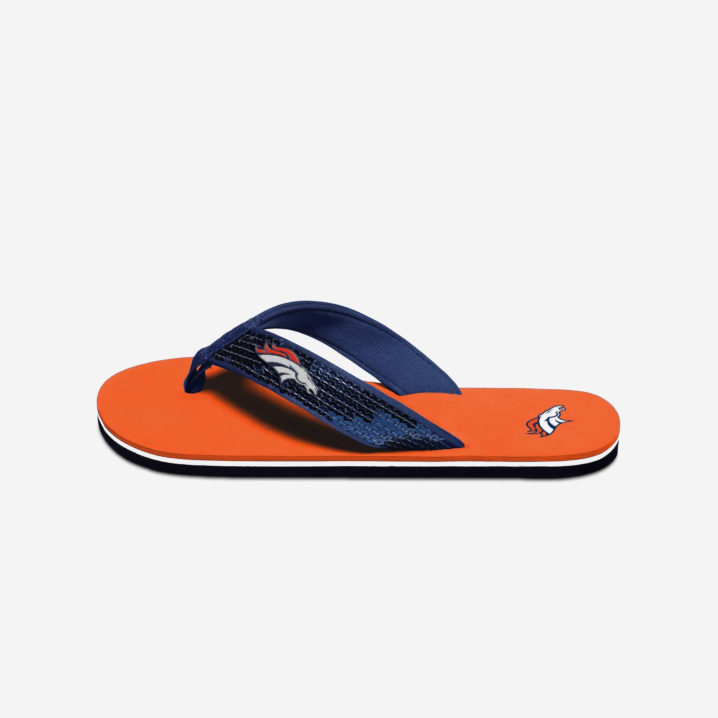 Denver Broncos Youth Legacy Sport Flip Flops