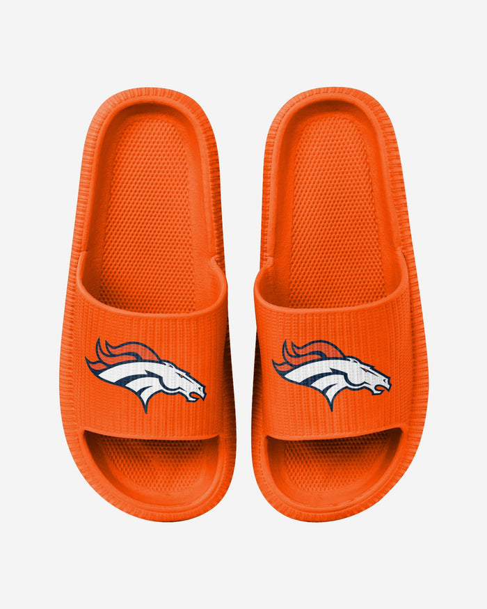 Denver Broncos Womens Team Color Pillow Slide FOCO S - FOCO.com