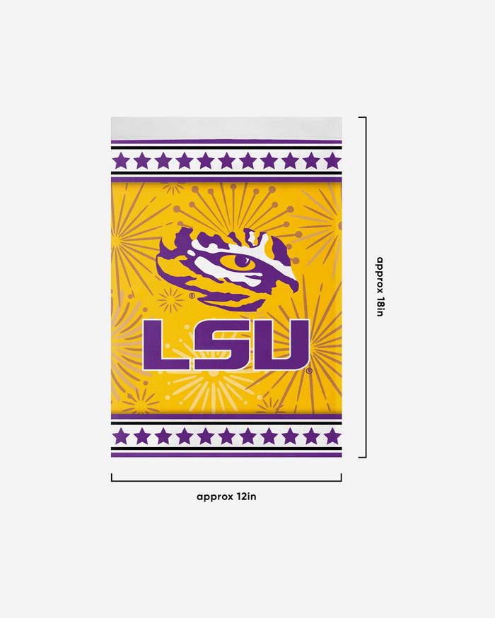 LSU Tigers Americana Garden Flag FOCO - FOCO.com