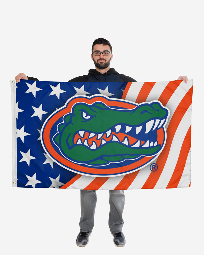 Florida Gators Americana Horizontal Flag FOCO - FOCO.com