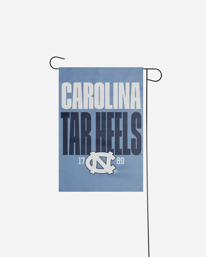 North Carolina Tar Heels Garden Flag FOCO - FOCO.com