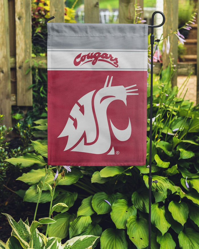 Washington State Cougars Garden Flag FOCO - FOCO.com