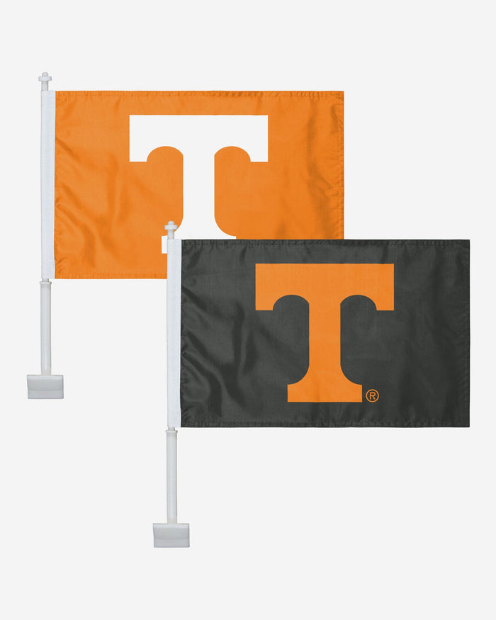 Tennessee Volunteers 2 Pack Solid Car Flag FOCO - FOCO.com