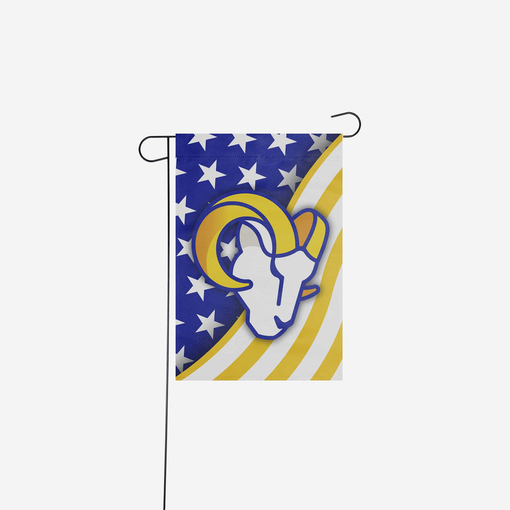 Los Angeles Rams Americana Garden Flag FOCO - FOCO.com