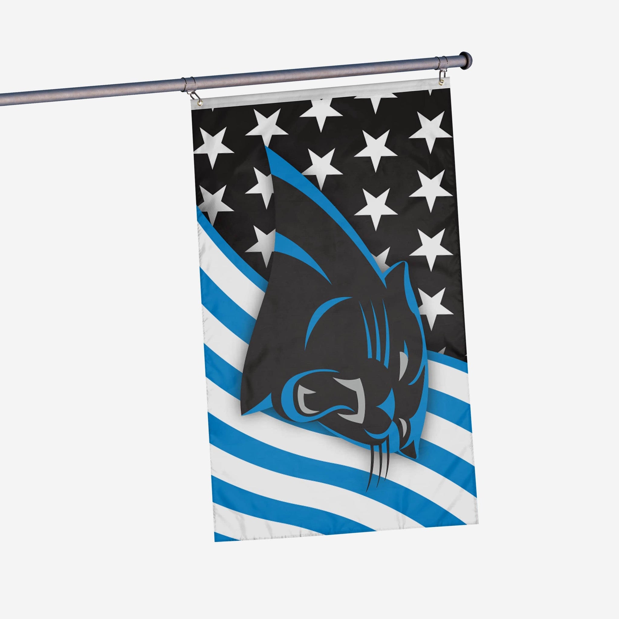 Carolina Panthers NFL Horizontal Flag