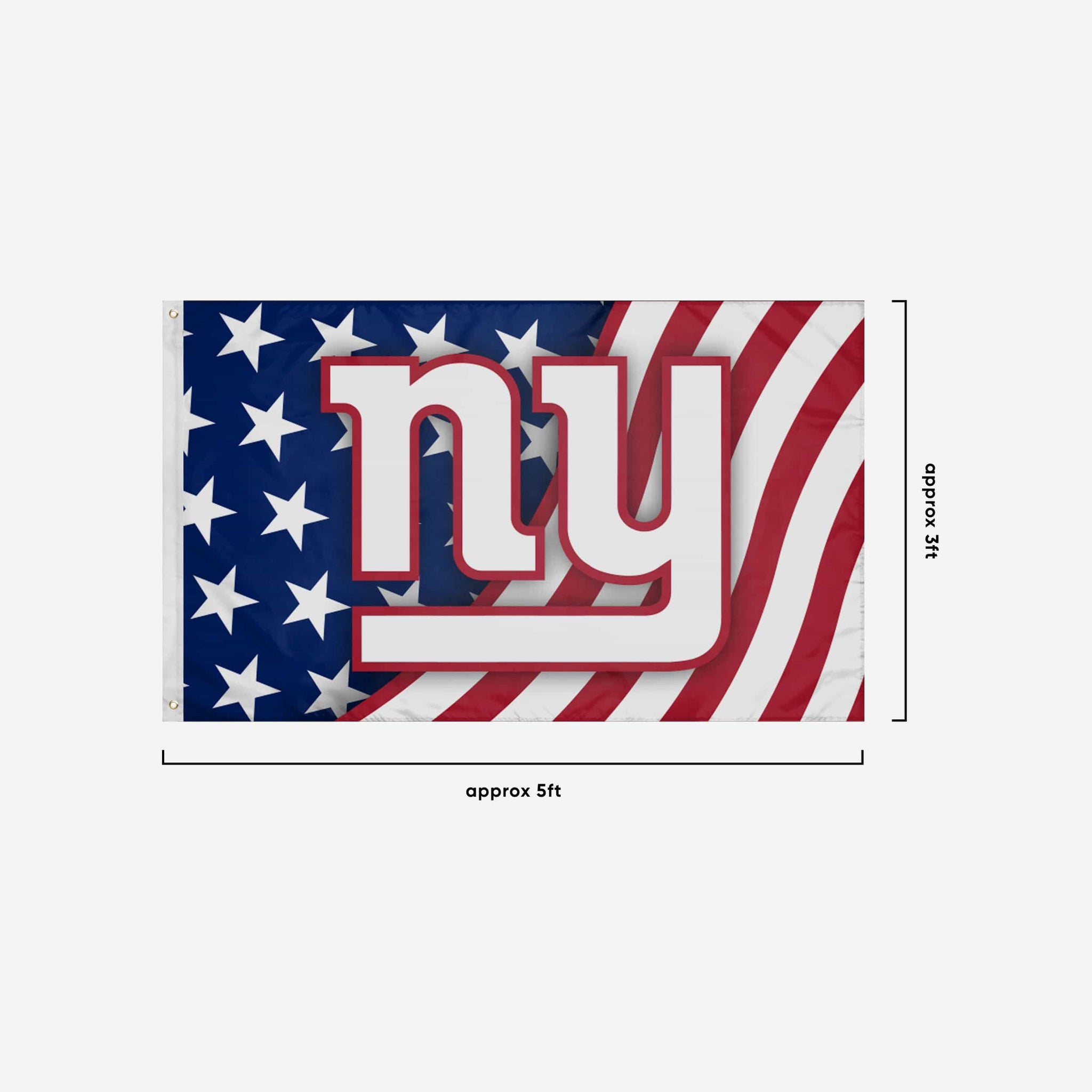New York Giants Americana Horizontal Flag FOCO