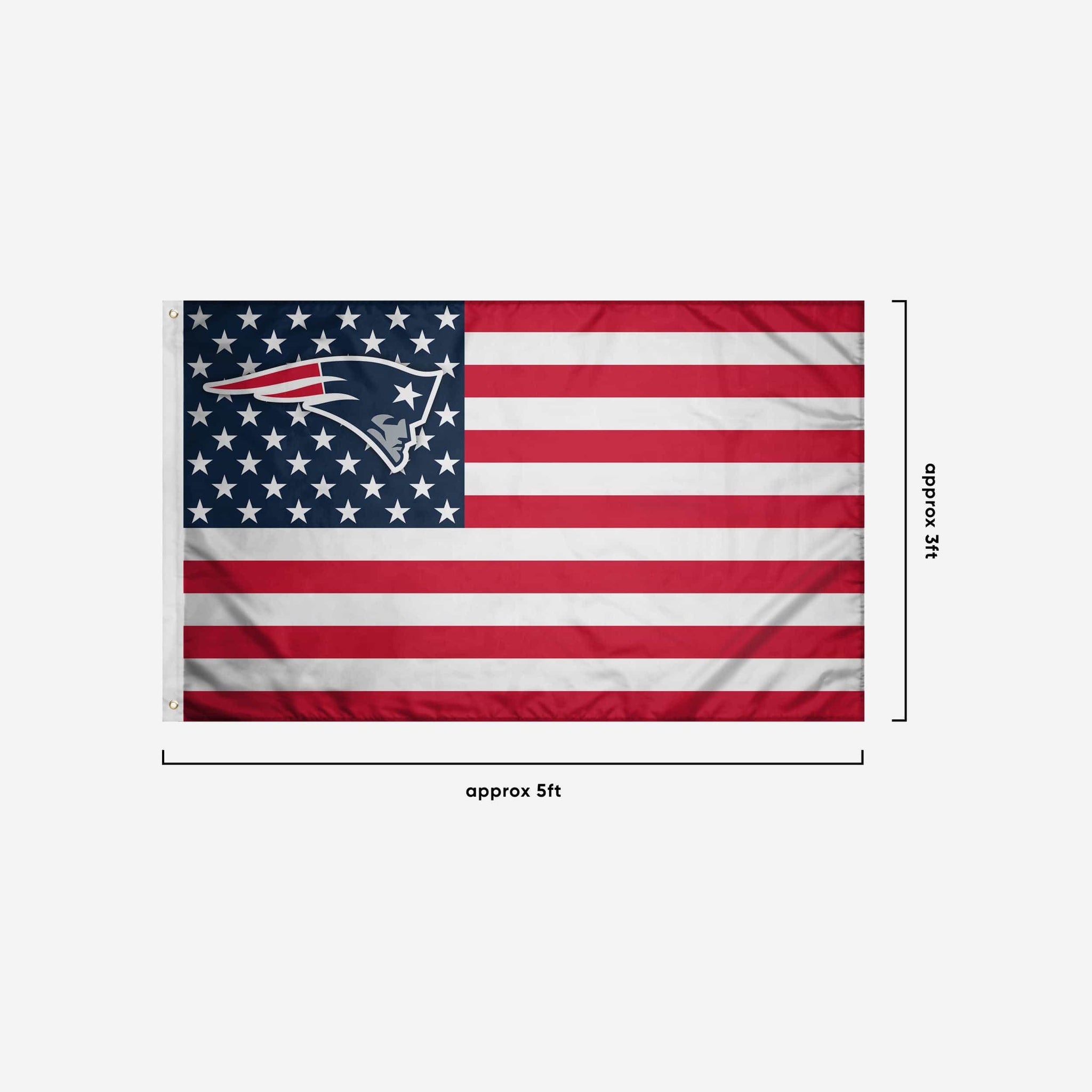 San Francisco 49ers American Stars Horizontal Flag FOCO