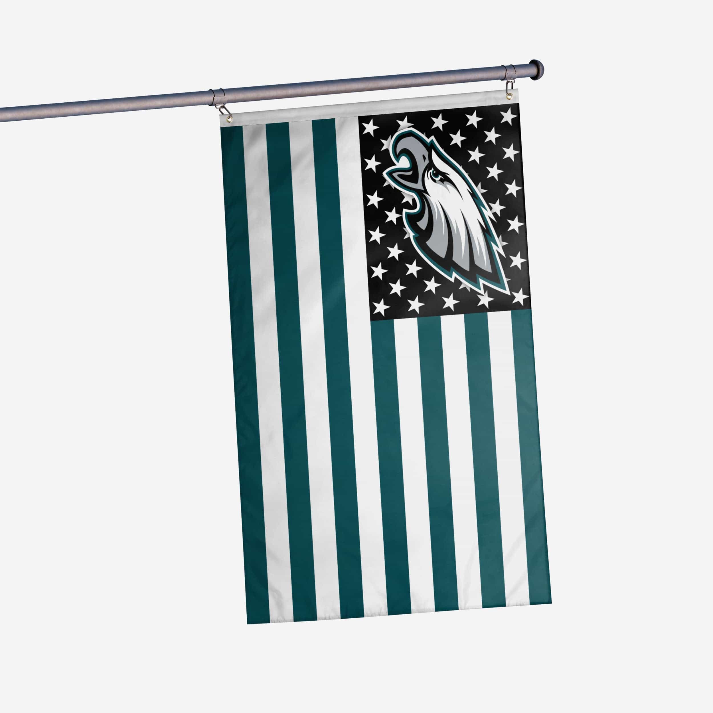 Philadelphia Eagles Nation USA Americana Stars and Stripes Pennant Flag