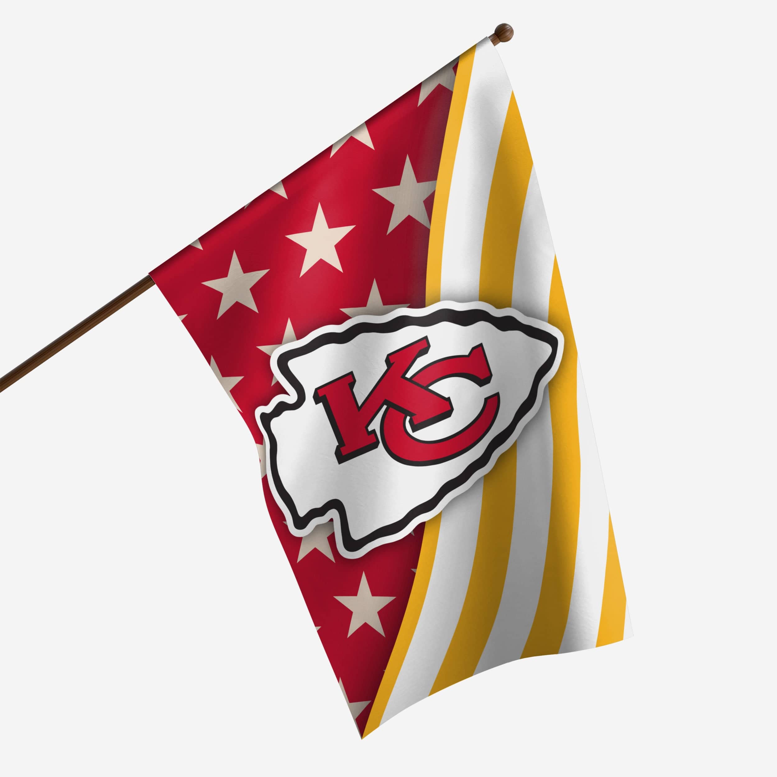 Kansas City Chiefs NFL Americana Horizontal Flag