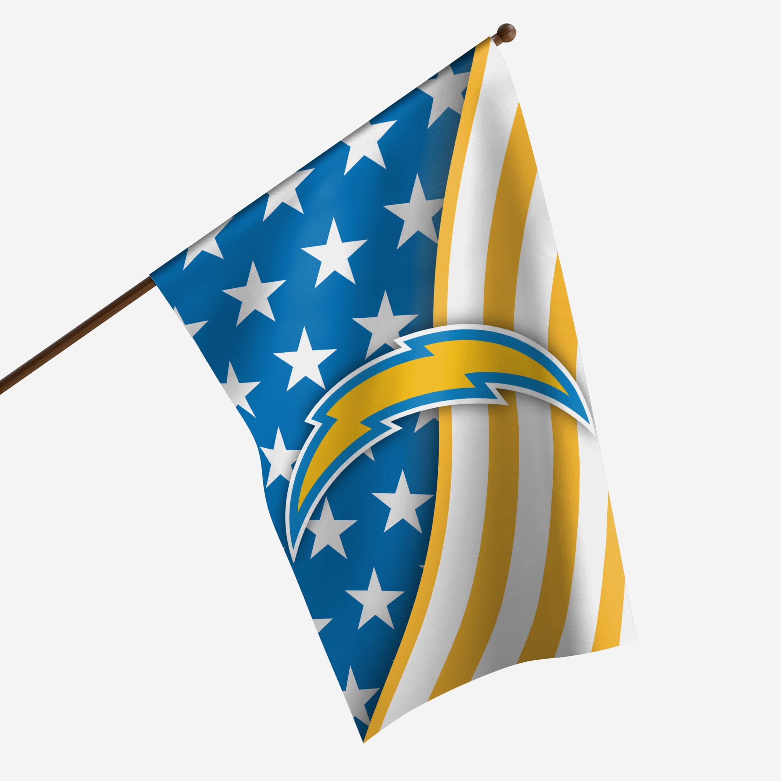 Los Angeles Chargers Solid Vertical Flag FOCO