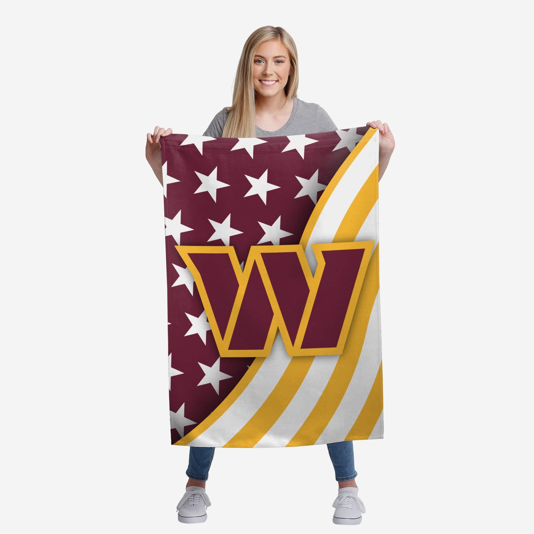 Washington Redskins vertical flag