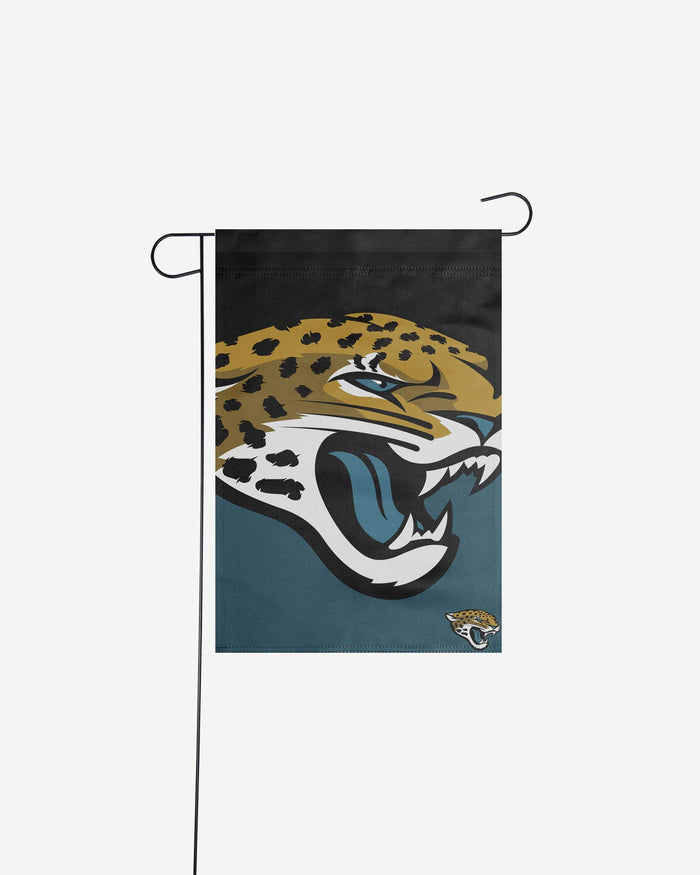 Jacksonville Jaguars Colorblock Helmet Garden Flag FOCO - FOCO.com