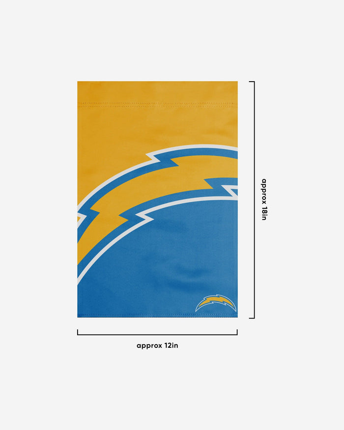 Los Angeles Chargers Colorblock Helmet Garden Flag FOCO - FOCO.com