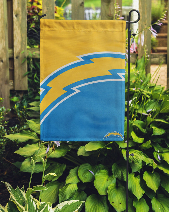 Los Angeles Chargers Colorblock Helmet Garden Flag FOCO - FOCO.com