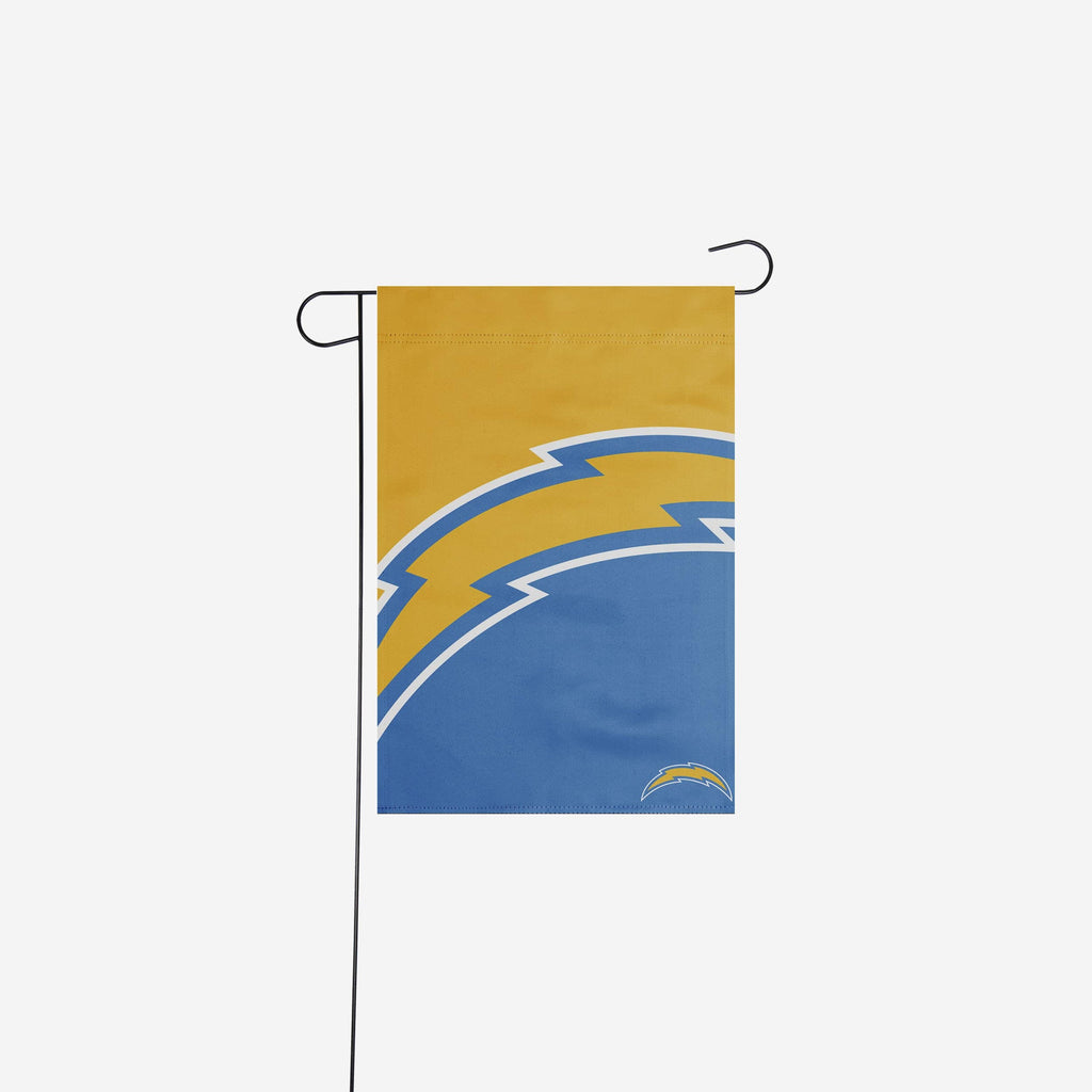 Los Angeles Chargers Colorblock Helmet Garden Flag FOCO - FOCO.com