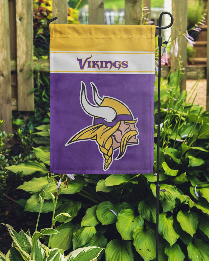 Minnesota Vikings Garden Flag FOCO - FOCO.com