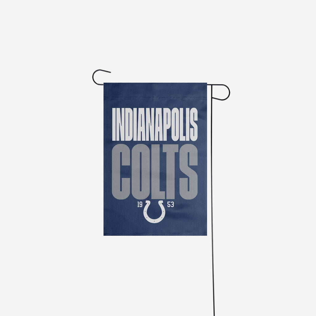 Indianapolis Colts Garden Flag FOCO - FOCO.com