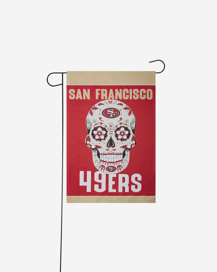 San Francisco 49ers Day of the Dead Garden Flag FOCO - FOCO.com