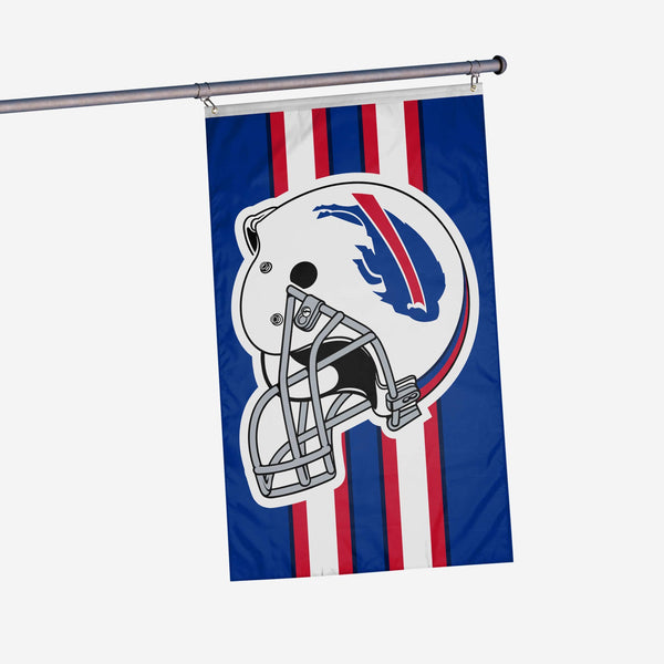 Buffalo Bills Helmet Double Sided Garden Banner Flag - State