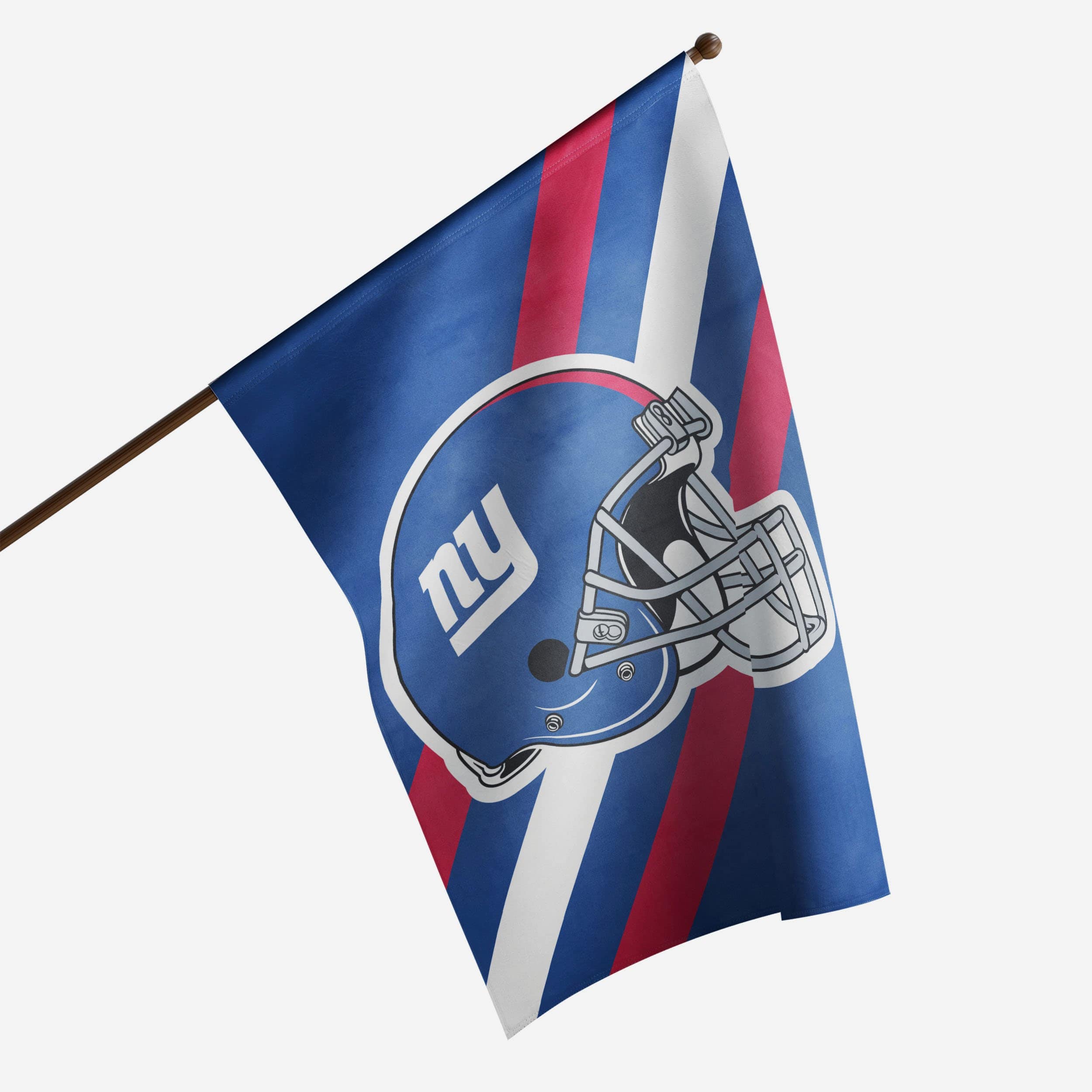 New York Giants Helmet Horizontal Flag FOCO