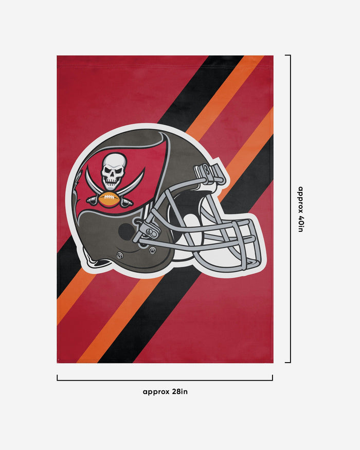 Tampa Bay Buccaneers Helmet Vertical Flag FOCO - FOCO.com