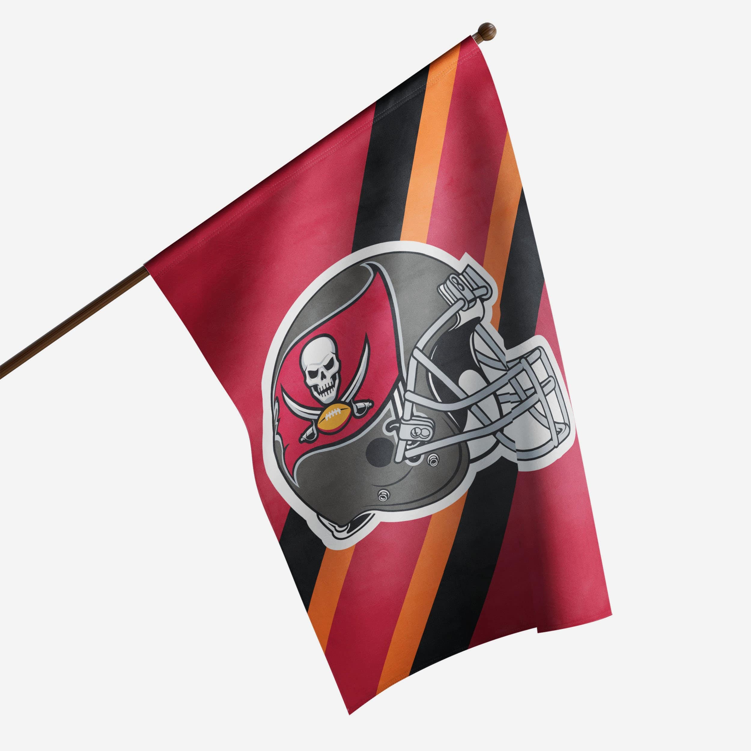 FOCO Tampa Bay Buccaneers NFL Solid Vertical Flag