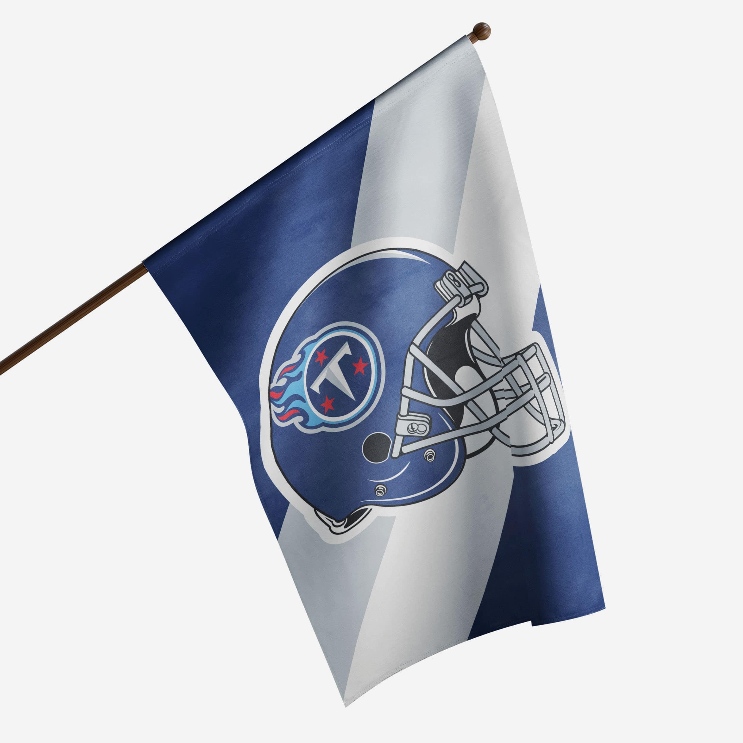 Tennessee Titans Colorblock Helmet Garden Flag FOCO